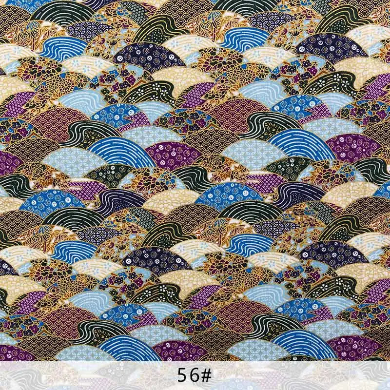 Xintianji Bronzed Japanese Cotton Fabric For DIY Crafts