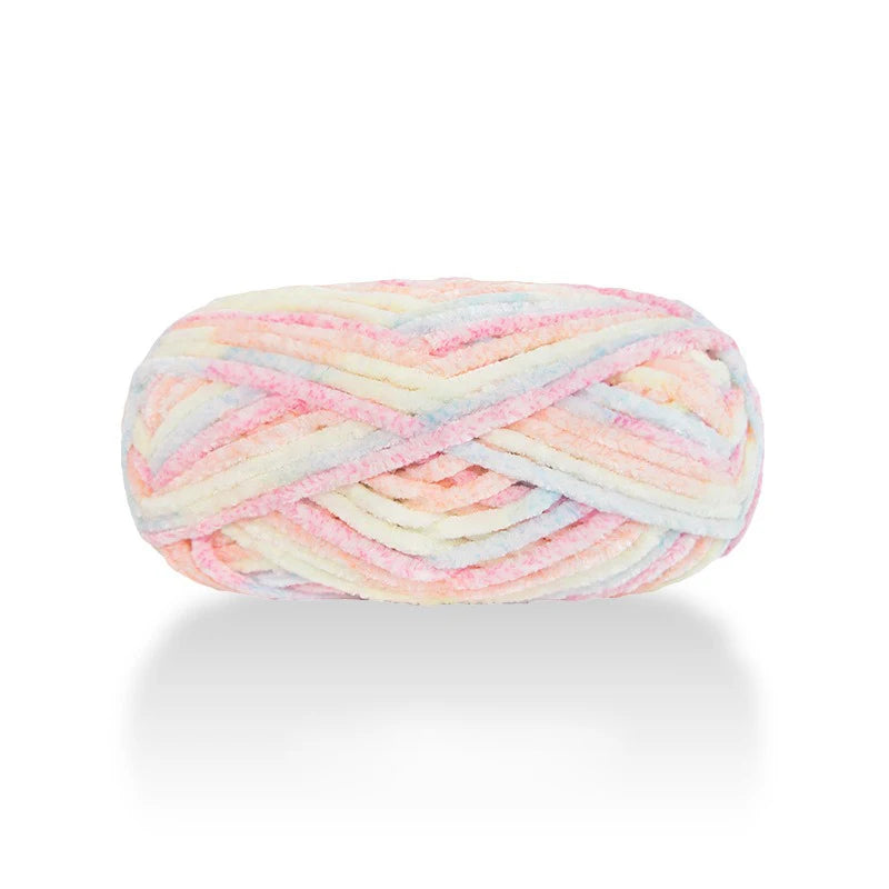 Zhejiang CN Chenille Velvet Yarn 100g 80m Carded Polyester