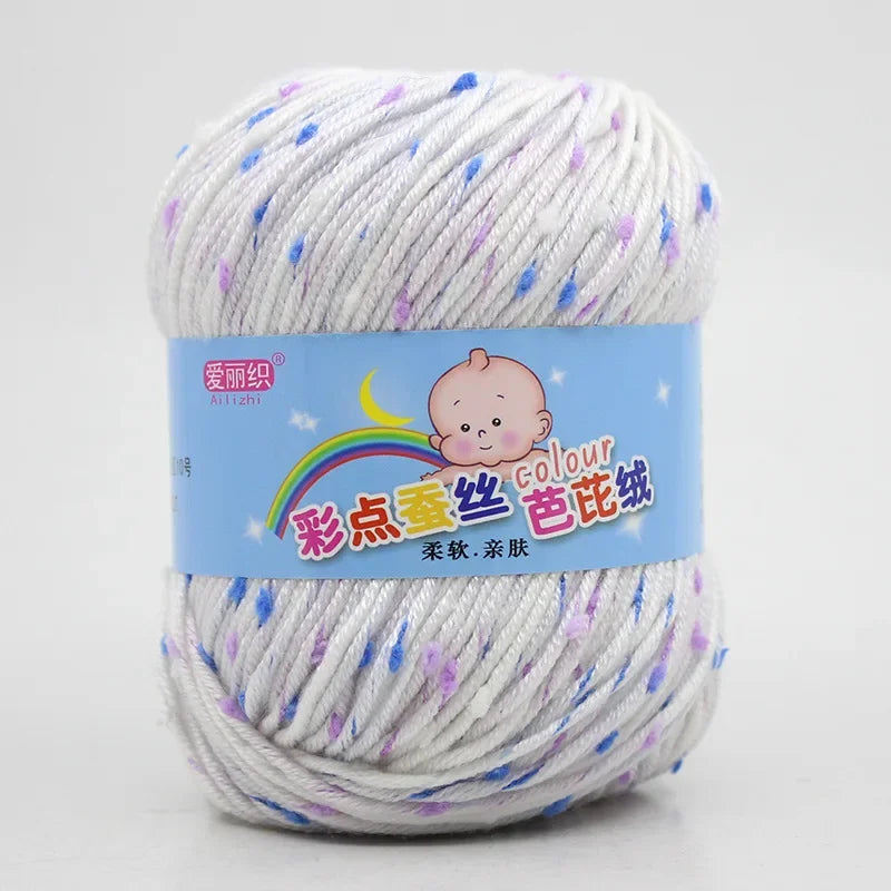 Zhejiang Milk Fiber Cashmere Wool Knitting Yarn For Crochet