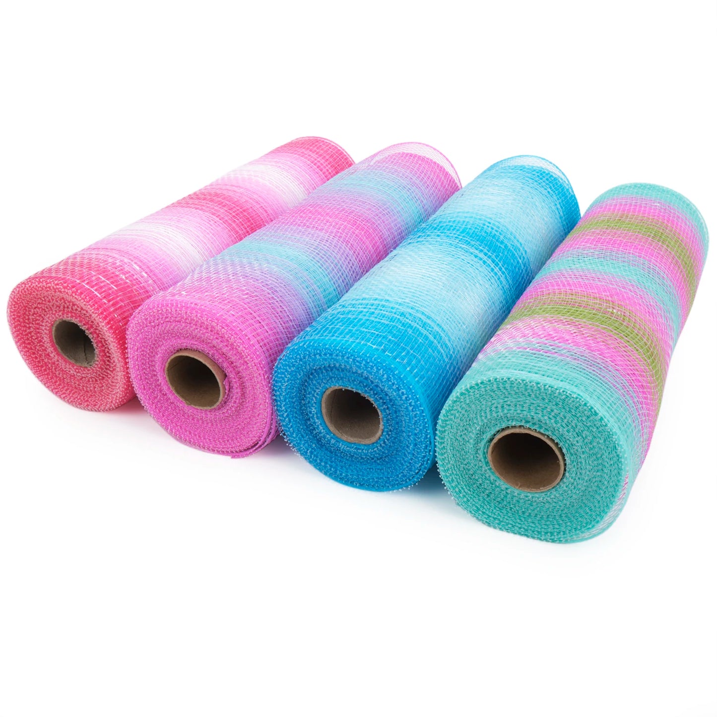 Zhejiang Polyester Mesh Ribbons With Metallic For Holidays