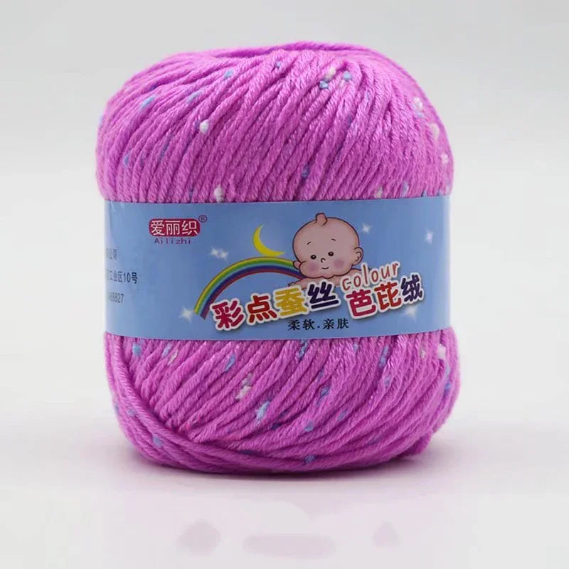 Zhejiang Milk Fiber Cashmere Wool Knitting Yarn For Crochet