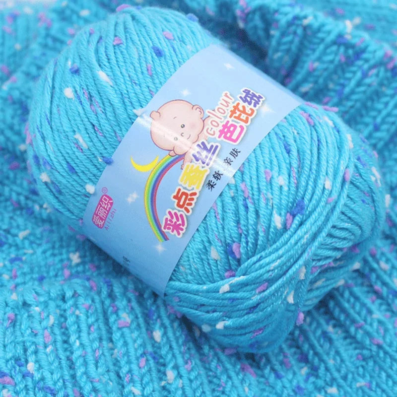 Zhejiang Milk Fiber Cashmere Wool Knitting Yarn For Crochet