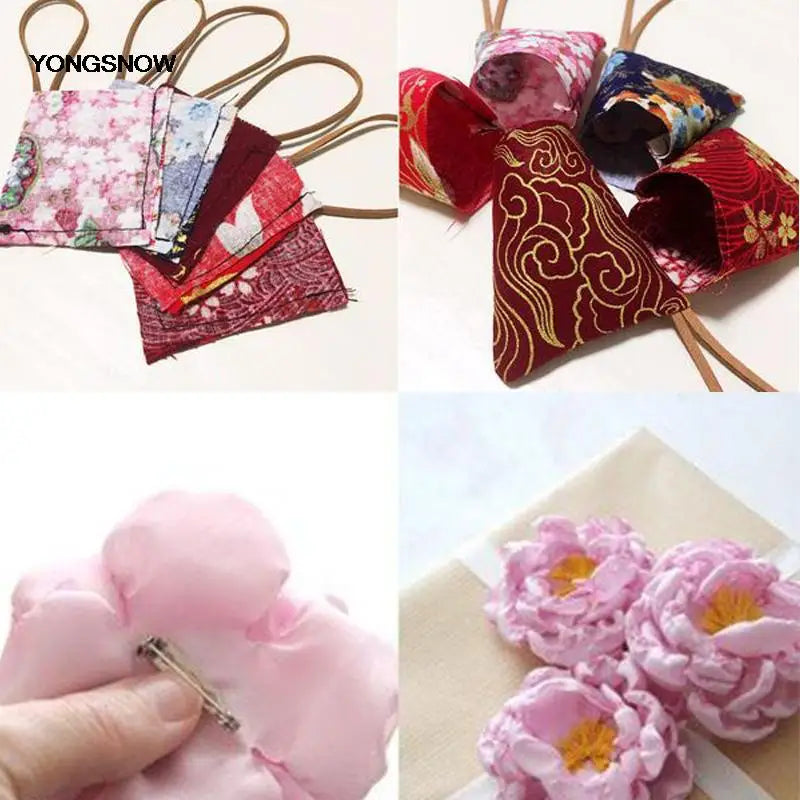 Cotton Floral Patchwork Fabric Squares For Quilting And Craft