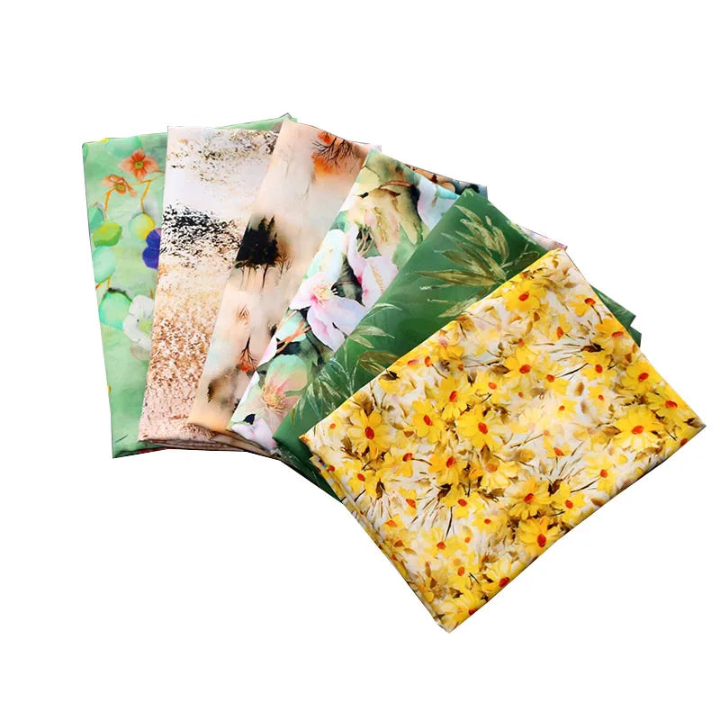 CN Zhejiang 3D Printed Rayon Fabric By The Meter Dress