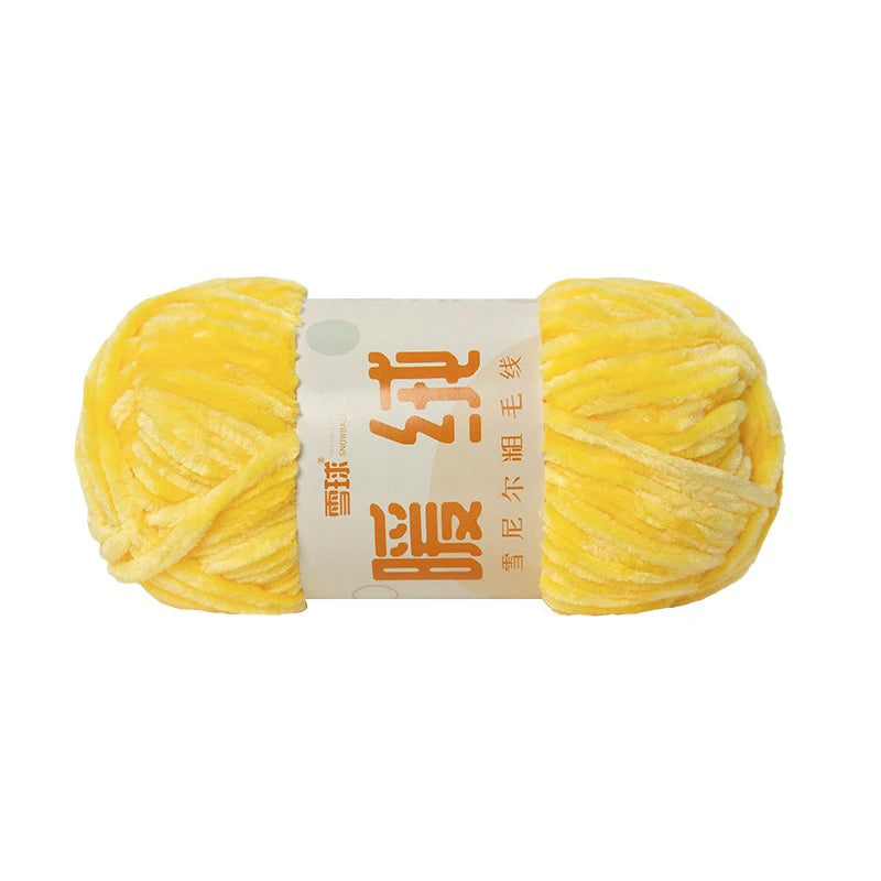 Zhejiang CN Chenille Velvet Yarn 100g 80m Carded Polyester