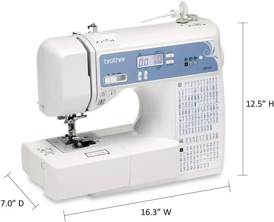 Hign-concerned Sewing Machine Computerized 165 Stitches LCD