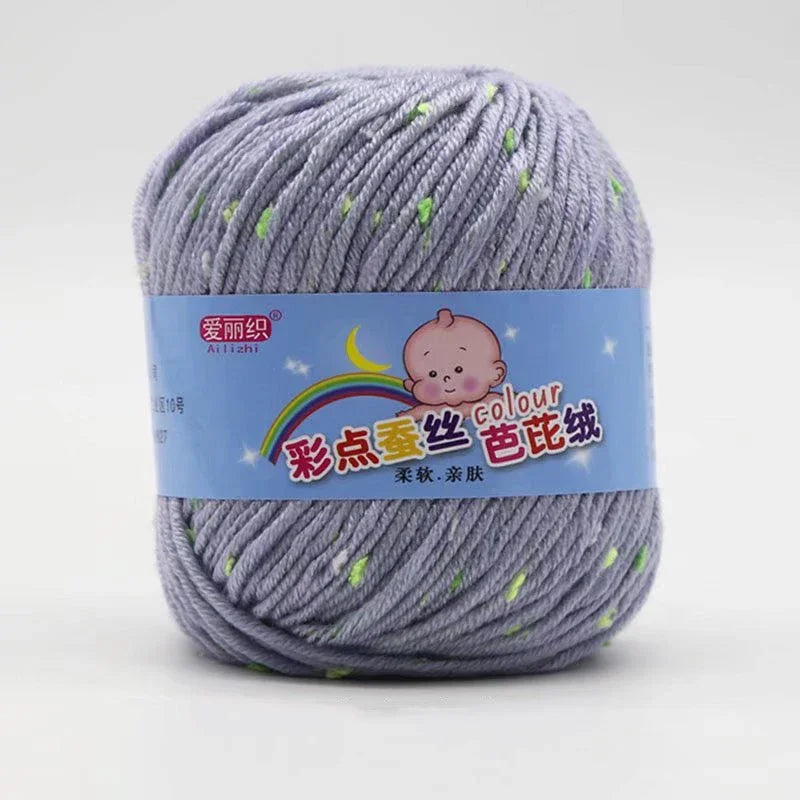 Zhejiang Milk Fiber Cashmere Wool Knitting Yarn For Crochet