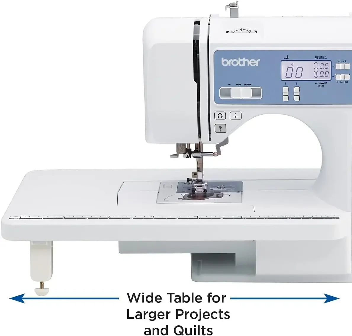 Hign-concerned Sewing Machine Computerized 165 Stitches LCD