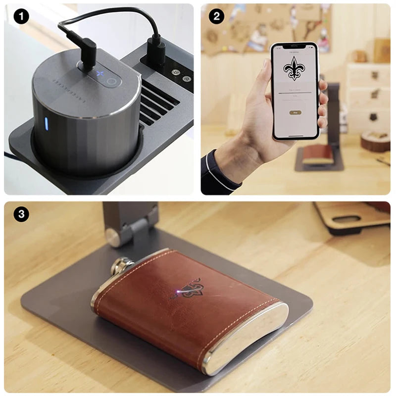 LaserPecker 1 Pro Portable Laser Engraver For Wood And Leather