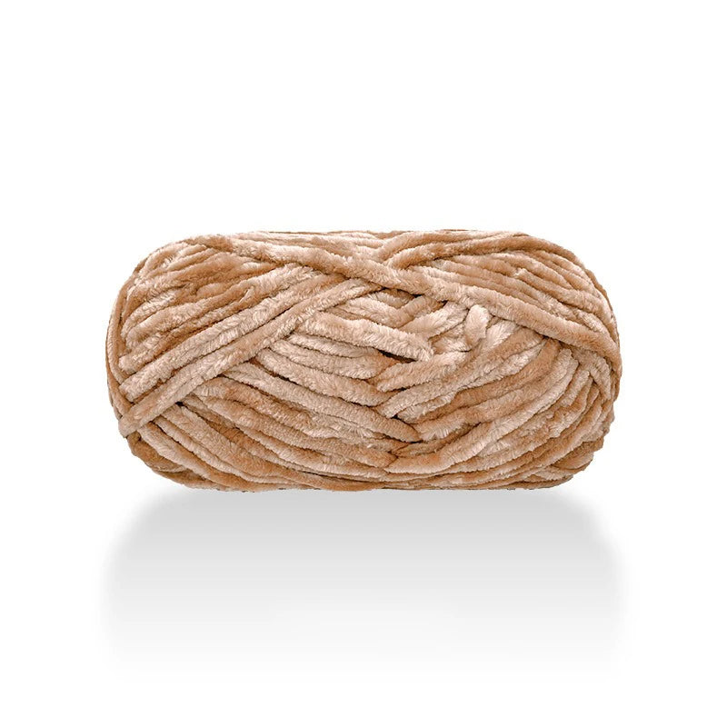 Zhejiang CN Chenille Velvet Yarn 100g 80m Carded Polyester