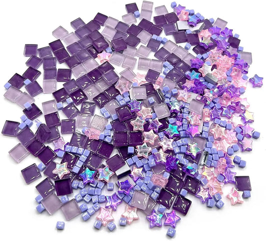 Choice Glass Mosaic Tiles for DIY Crafts Wall Art Decor