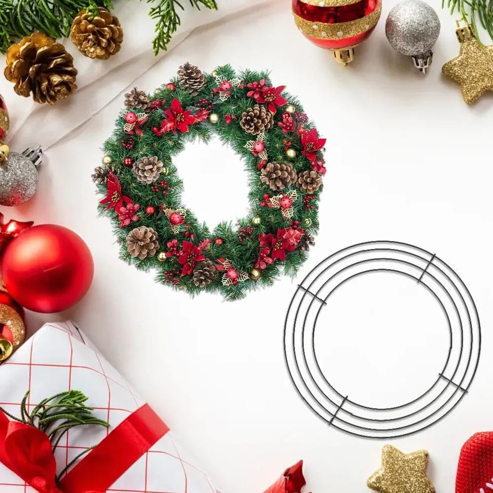 Evecholewreath04 4 Pack Wreath Frame Set For DIY Projects