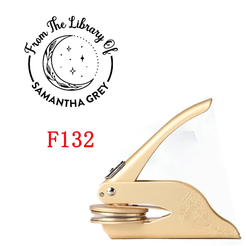 Choice Custom Embossing Stamp Monogram Embosser Weddings