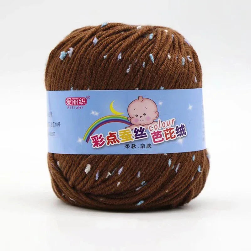 Zhejiang Milk Fiber Cashmere Wool Knitting Yarn For Crochet