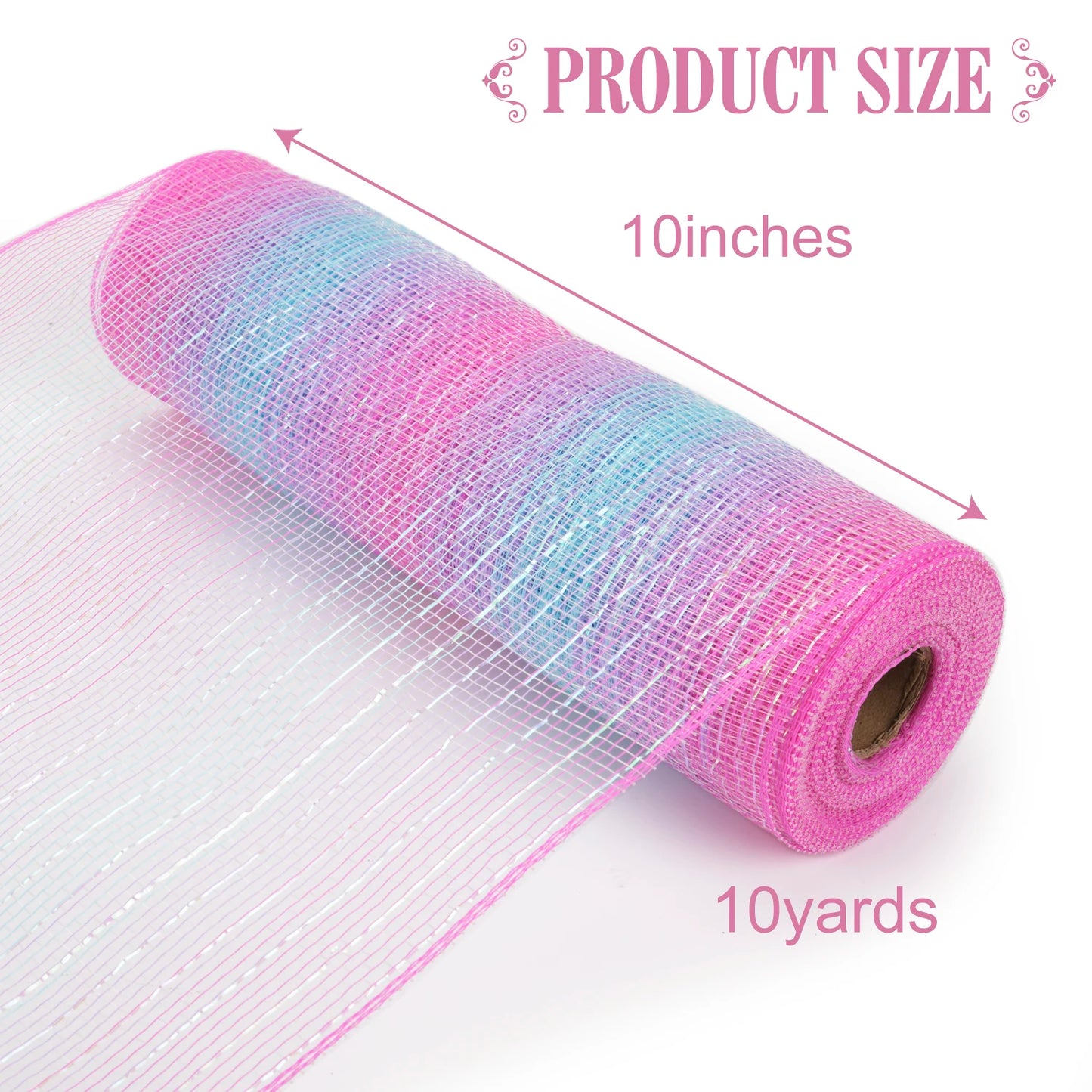 Zhejiang Polyester Mesh Ribbons With Metallic For Holidays