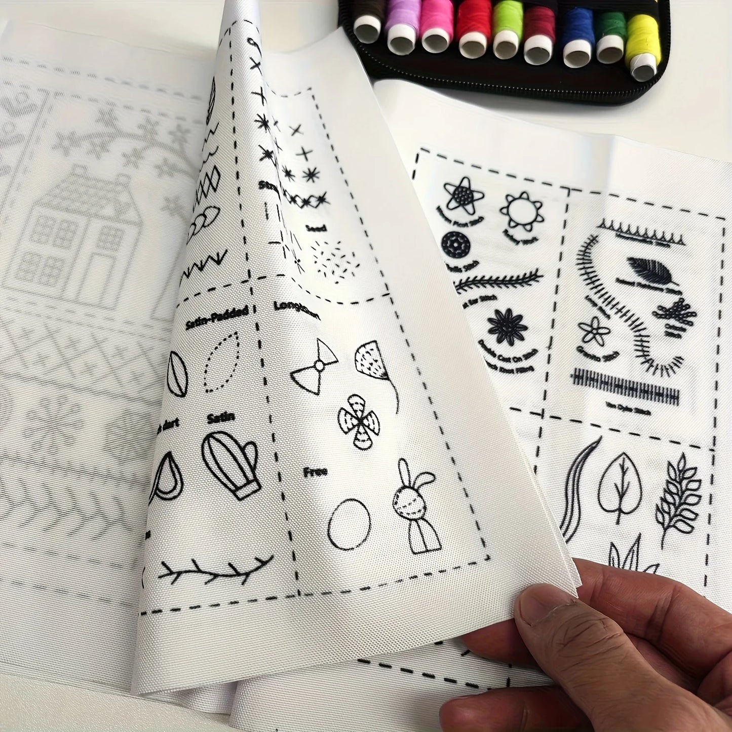 Frame Embroidery Stitch Book For Beginners Practical Guide