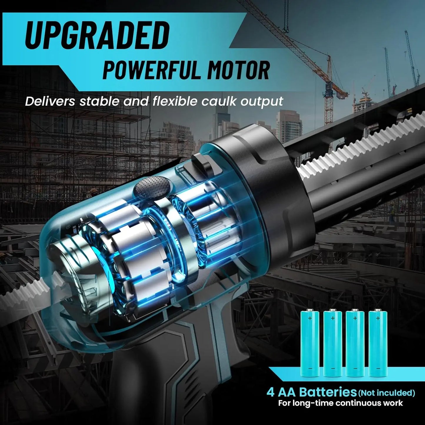 Seesii Cordless Glue Gun With LED Light Lightweight