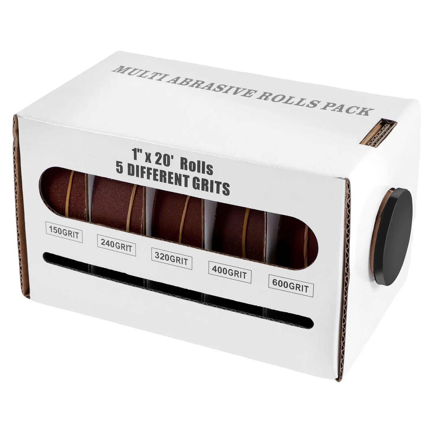 80-600 Grit Sandpaper Rolls for Wood and Metal Polishing
