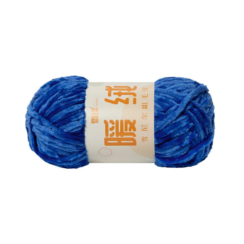 Zhejiang CN Chenille Velvet Yarn 100g 80m Carded Polyester