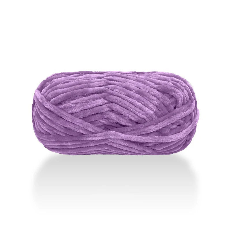 Zhejiang CN Chenille Velvet Yarn 100g 80m Carded Polyester