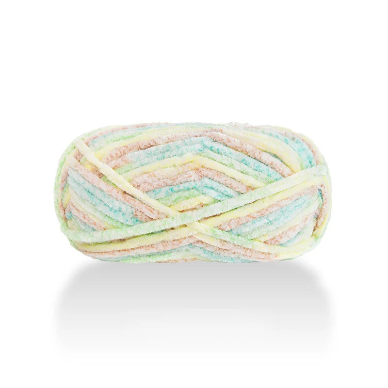 Zhejiang CN Chenille Velvet Yarn 100g 80m Carded Polyester