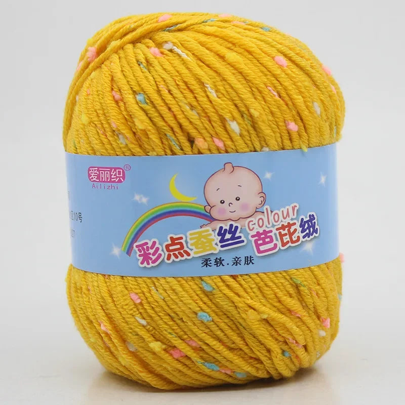 Zhejiang Milk Fiber Cashmere Wool Knitting Yarn For Crochet