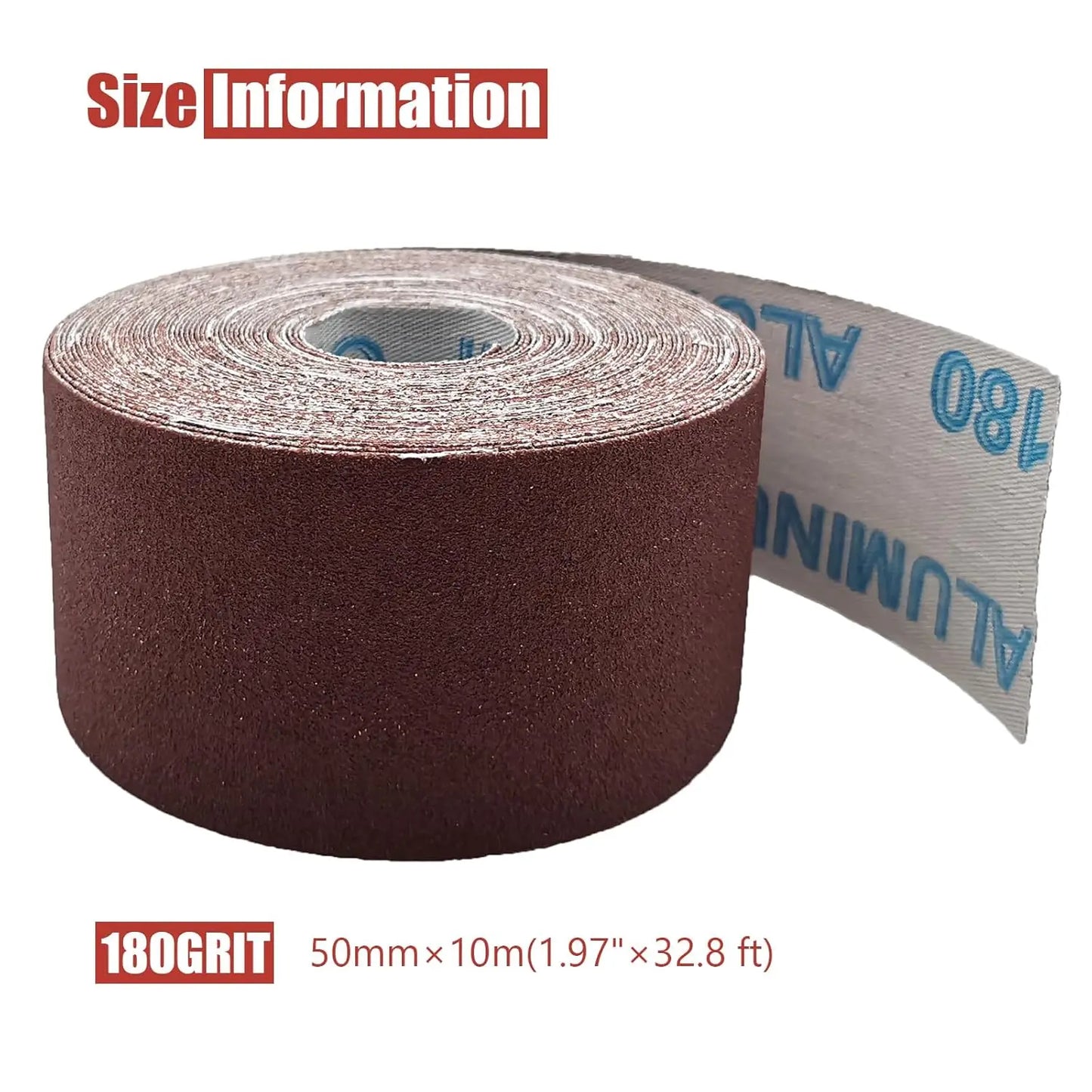 Emery Cloth Roll 400 Grit Sandpaper for Wood and Metal