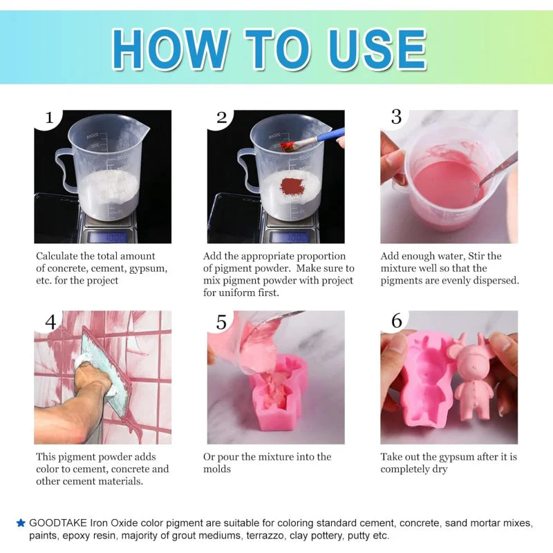 Hign-concerned Iron Oxide Powder For Concrete Dye Pigment