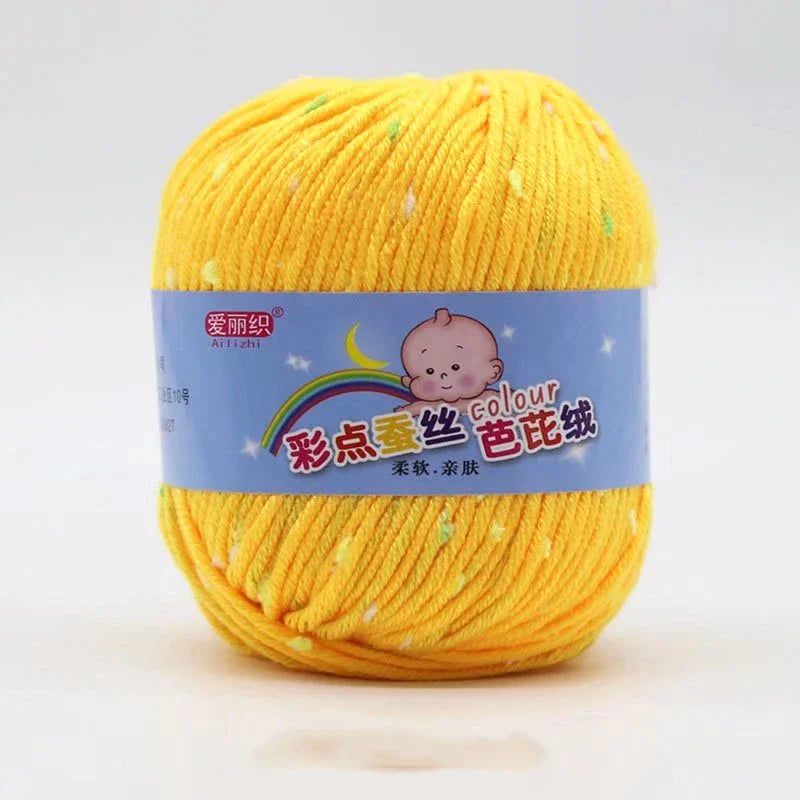 Zhejiang Milk Fiber Cashmere Wool Knitting Yarn For Crochet