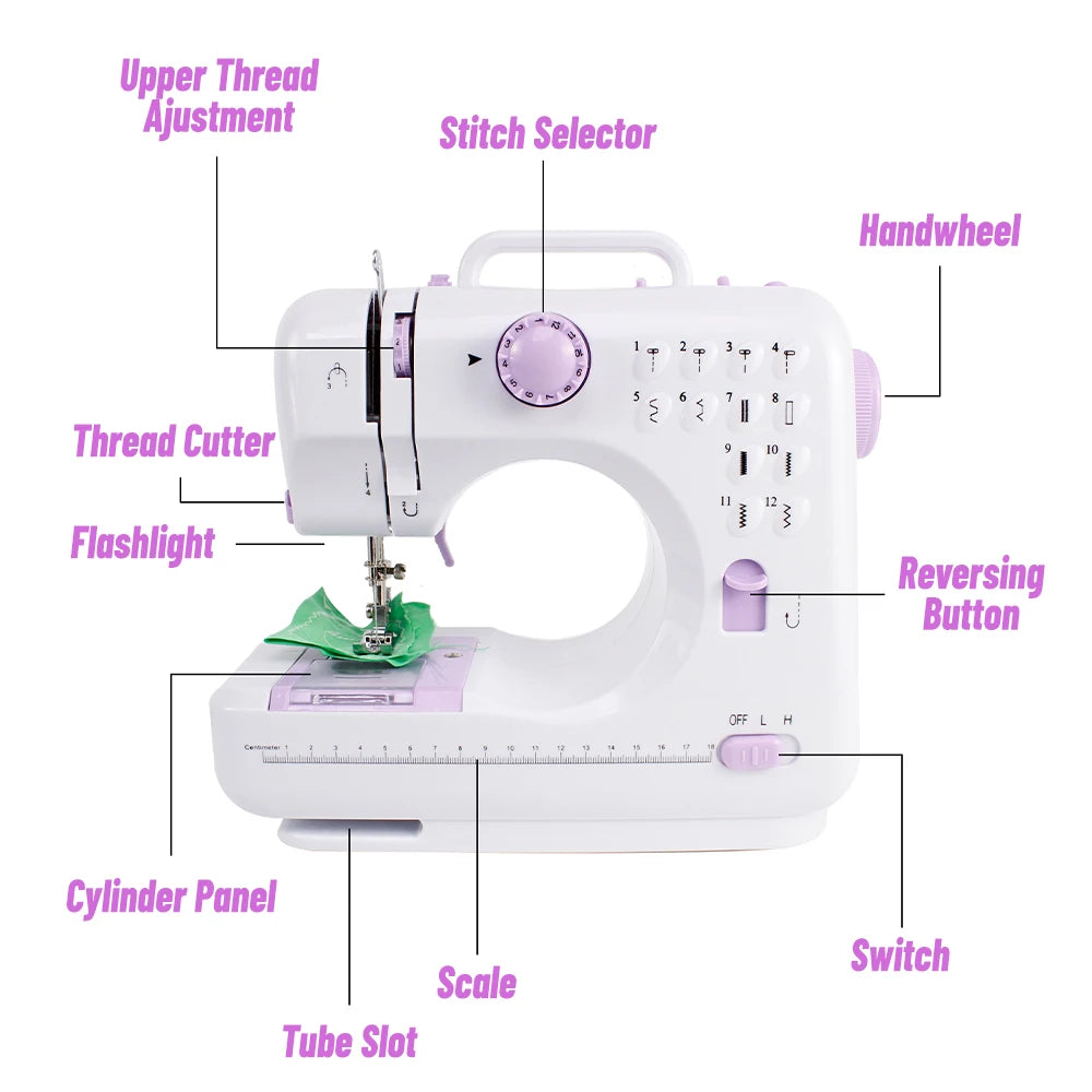Choice Portable Mini Sewing Machine With 12 Stitches