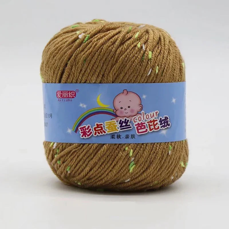 Zhejiang Milk Fiber Cashmere Wool Knitting Yarn For Crochet