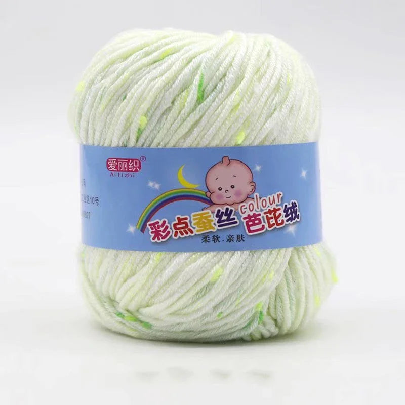 Zhejiang Milk Fiber Cashmere Wool Knitting Yarn For Crochet