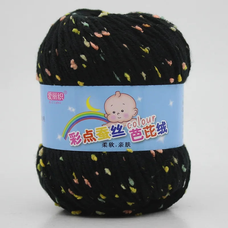 Zhejiang Milk Fiber Cashmere Wool Knitting Yarn For Crochet