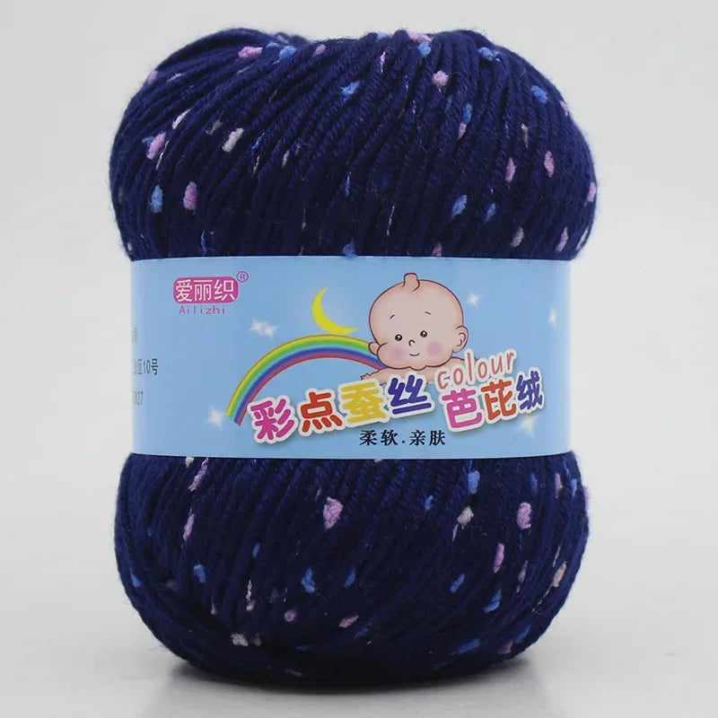 Zhejiang Milk Fiber Cashmere Wool Knitting Yarn For Crochet