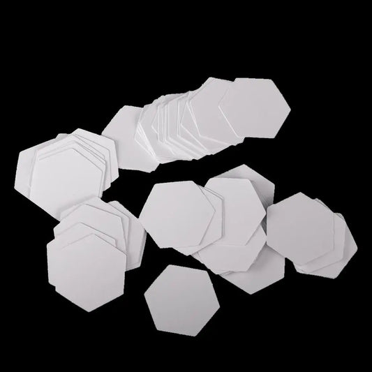 100 Pcs Hexagon Paper Quilting Templates For English Paper Piecing