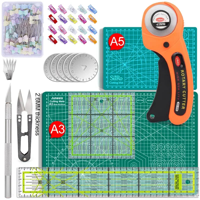 Icobbler Rotary Cutters Tool Set For Fabric And Leather