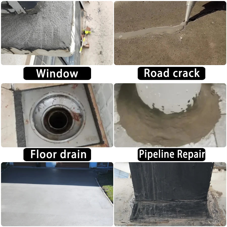 Cement Repair Paste Indoor Outdoor Crack Filler Waterproof