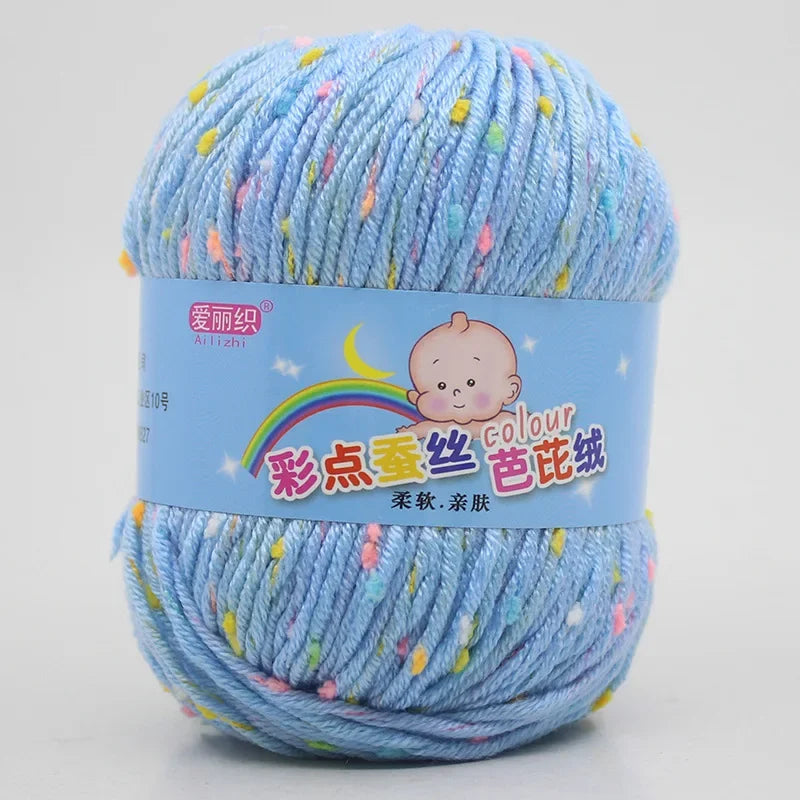 Zhejiang Milk Fiber Cashmere Wool Knitting Yarn For Crochet