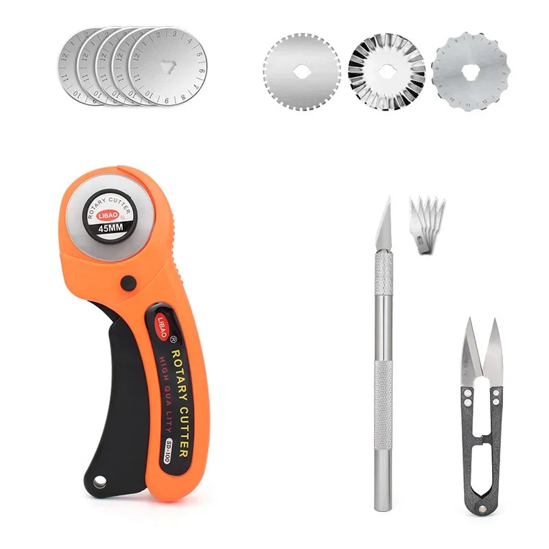 Icobbler Rotary Cutters Tool Set For Fabric And Leather