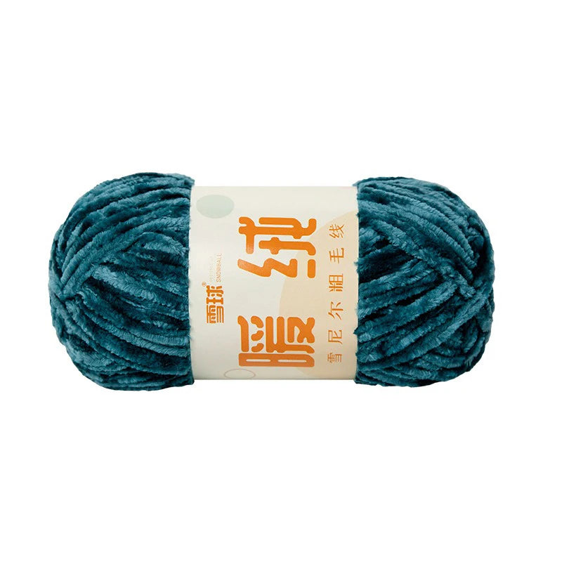 Zhejiang CN Chenille Velvet Yarn 100g 80m Carded Polyester