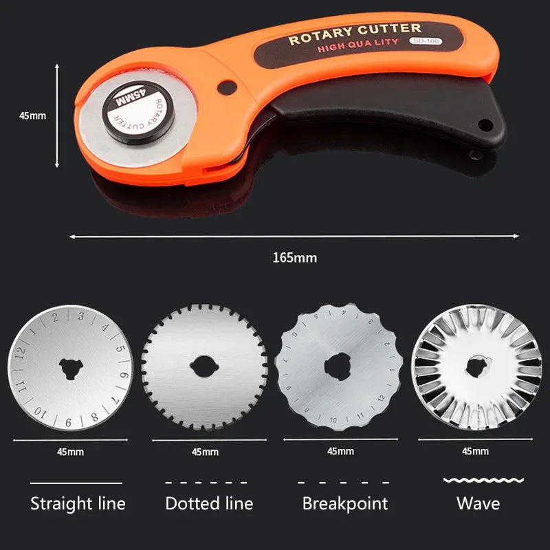 Icobbler Rotary Cutter Tool Set With Patchwork Ruler Kit
