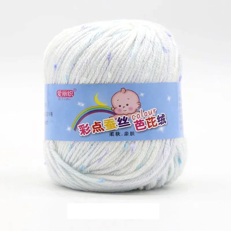 Zhejiang Milk Fiber Cashmere Wool Knitting Yarn For Crochet