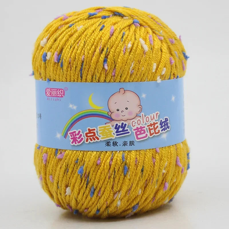 Zhejiang Milk Fiber Cashmere Wool Knitting Yarn For Crochet