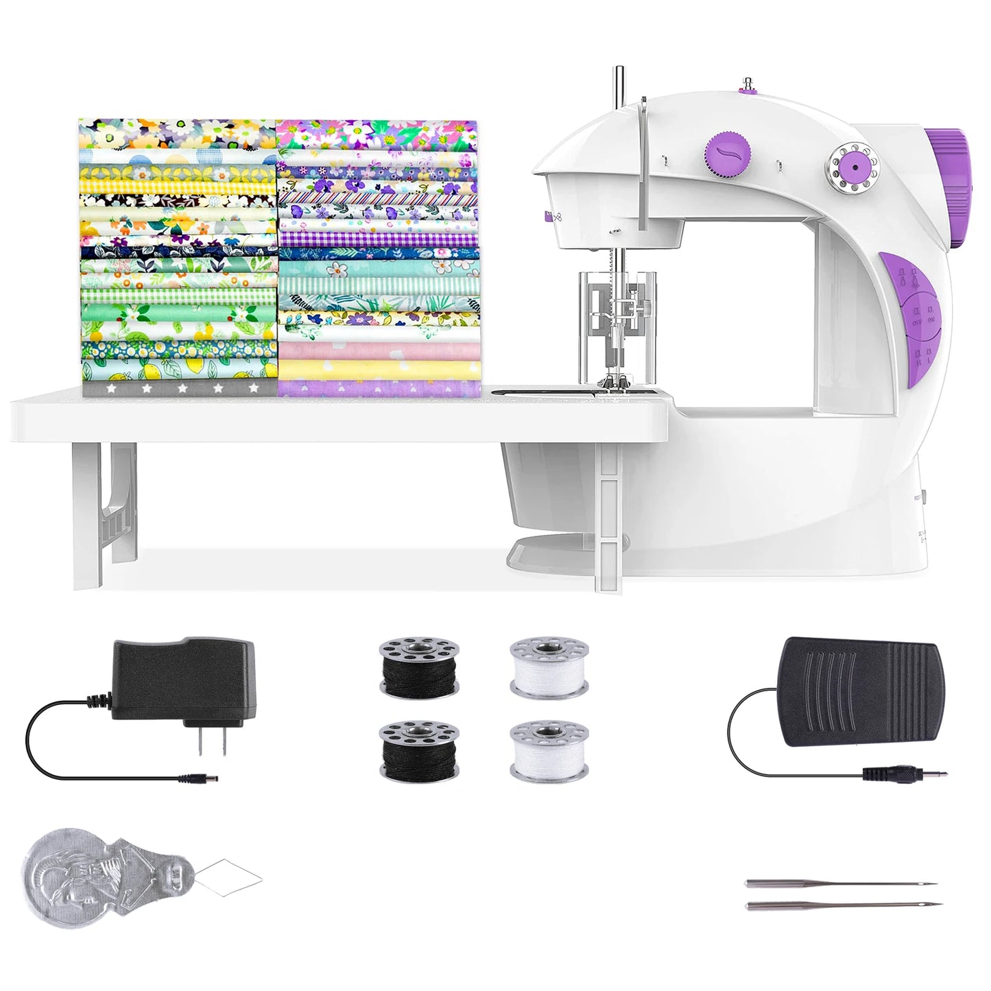 Hign-concerned Portable Electric Sewing Machine With 12 Stitches LED Light