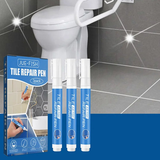Alloet Three-Piece Grout Pen Mildew-Proof Tile Filler Marker