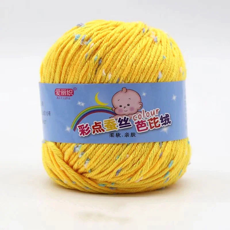 Zhejiang Milk Fiber Cashmere Wool Knitting Yarn For Crochet