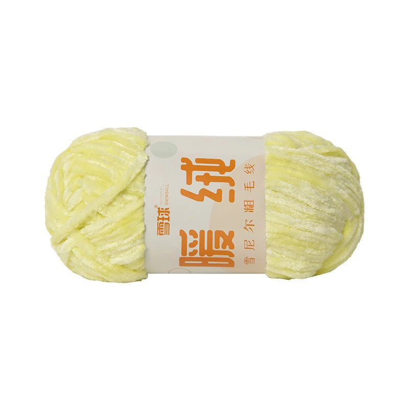 Zhejiang CN Chenille Velvet Yarn 100g 80m Carded Polyester